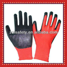 13Gauge Red Seamless Knit Nitrile Gloves